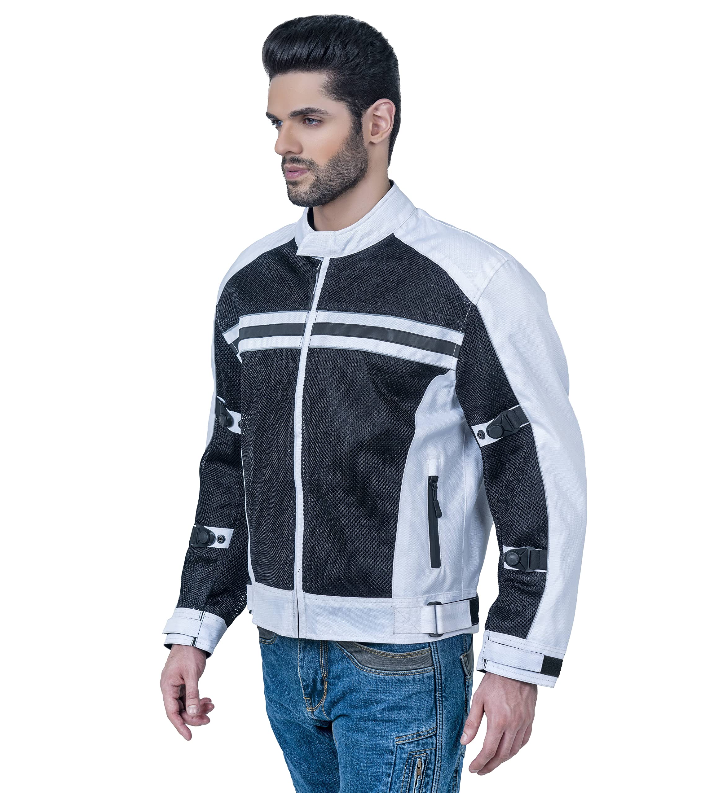 Amazon.com: WICKED STOCK Motorcycle Jacket Men - CE Level1