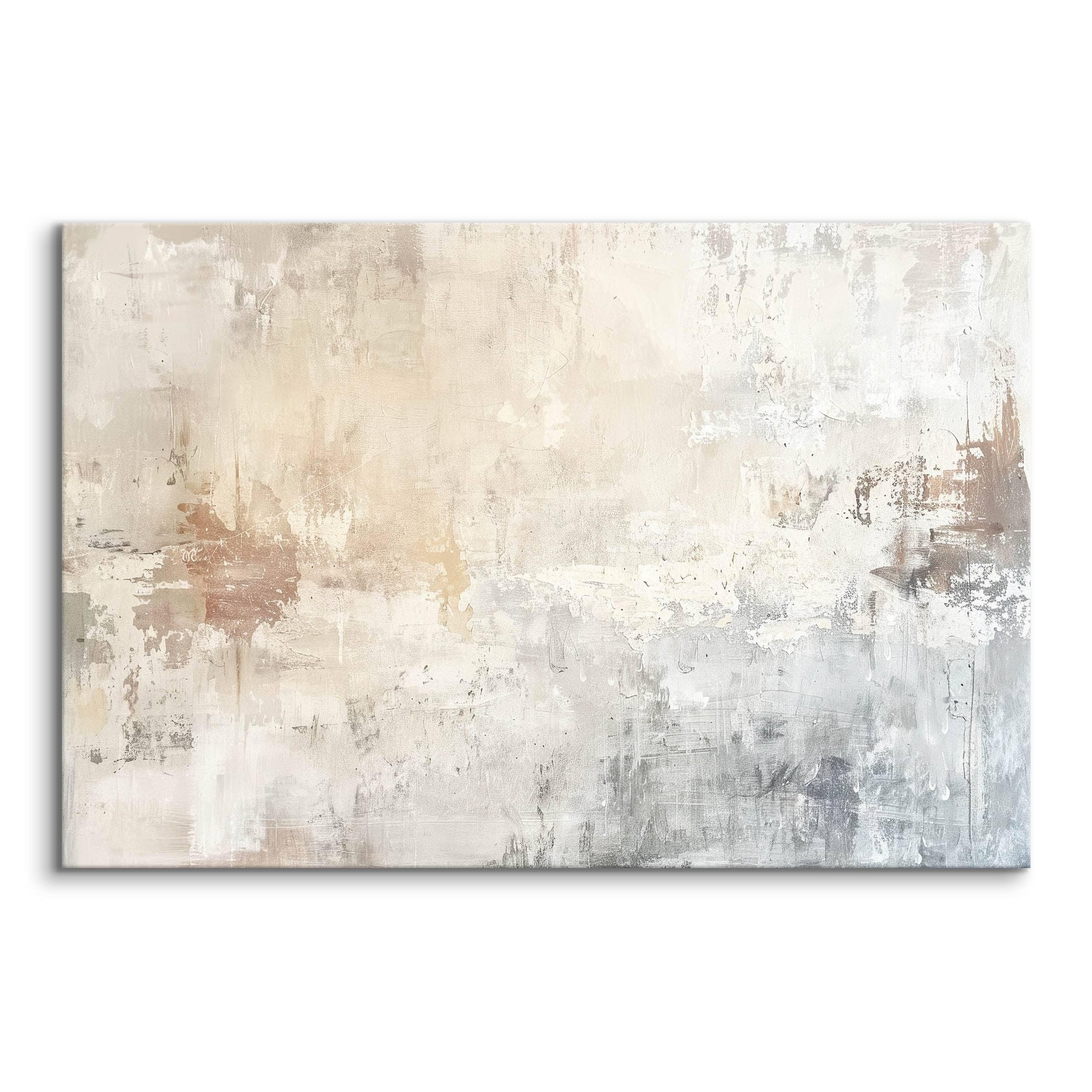 Muralo Wandbilder Abstrakter Beton, Aufhängefertig, Kunstdruck - 120x80 cm