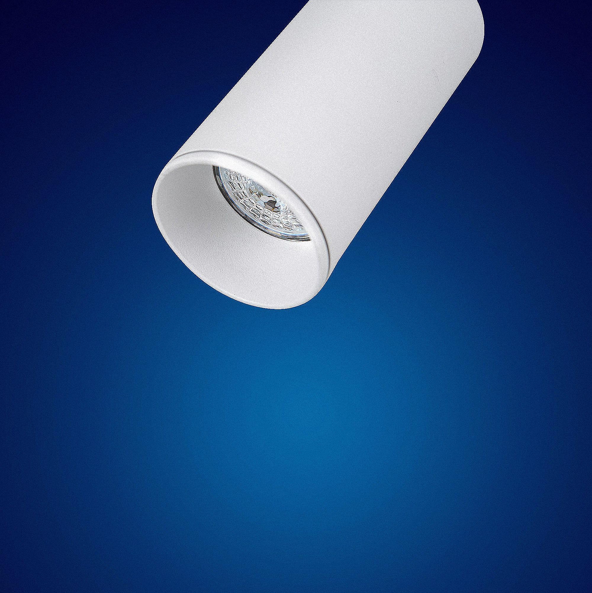 Mextronic Foco LED de 3 fases para sistema de raíles/raíles (GU10) giratorio y orientable para bombillas GU10