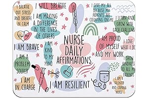 OFlich Nurse Desk Accessory Mouse Pad