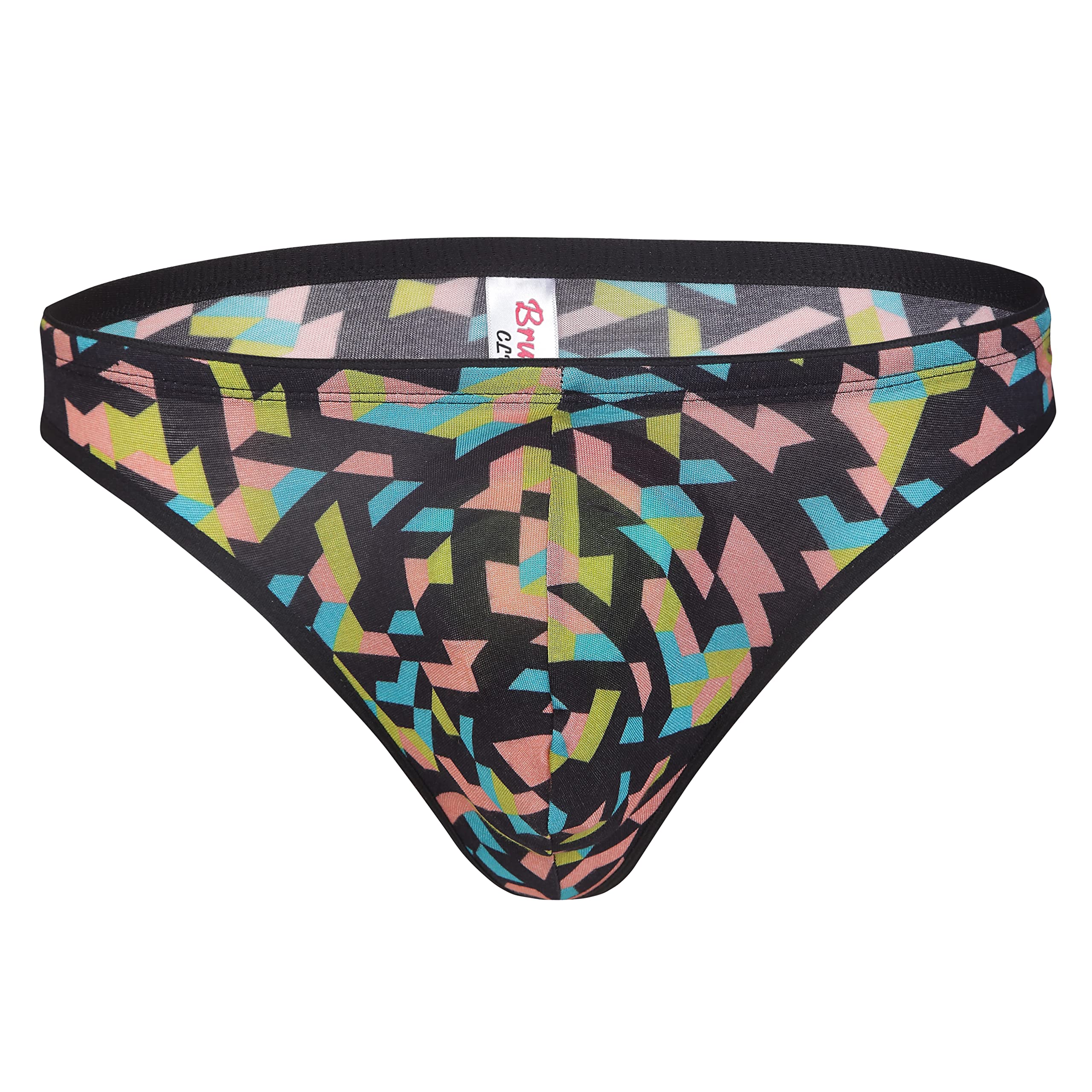 Modal Fabric Multi Print Breathable Soft Eco-Friendly Men Briefs Thong-image-46