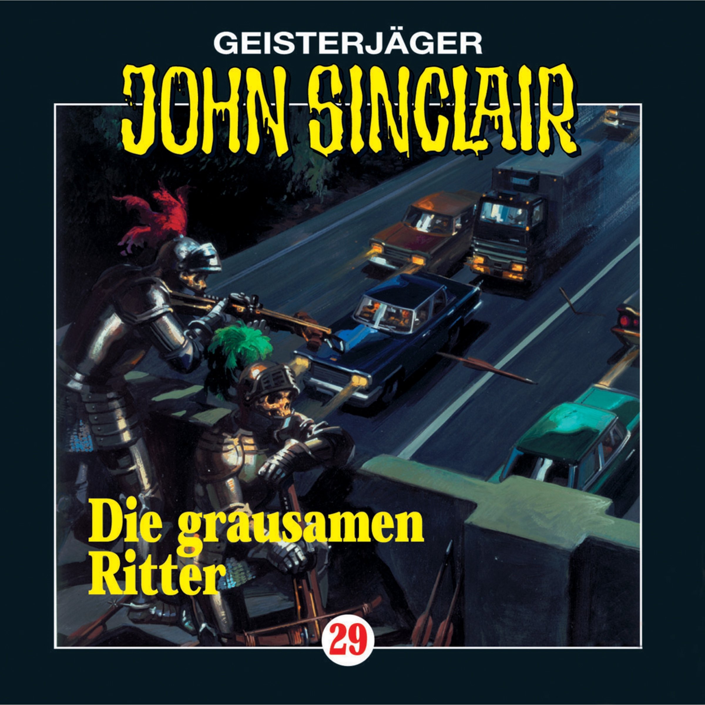 Cover art for Die grausamen Ritter: John Sinclair 29