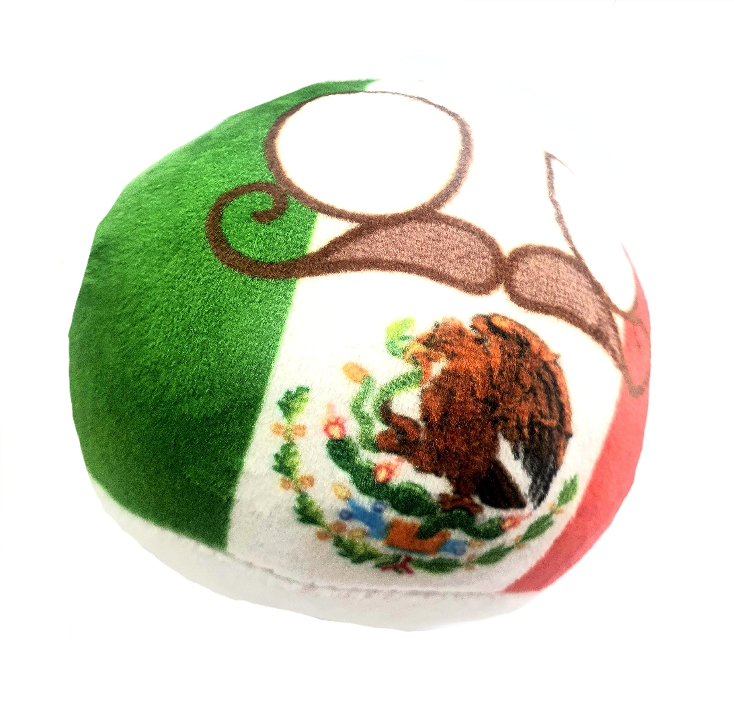 10cm Countryballs Country Ball Cute Mexico Mexican Flag North America Cuddly Meme Ball Toy Gift - Image 3