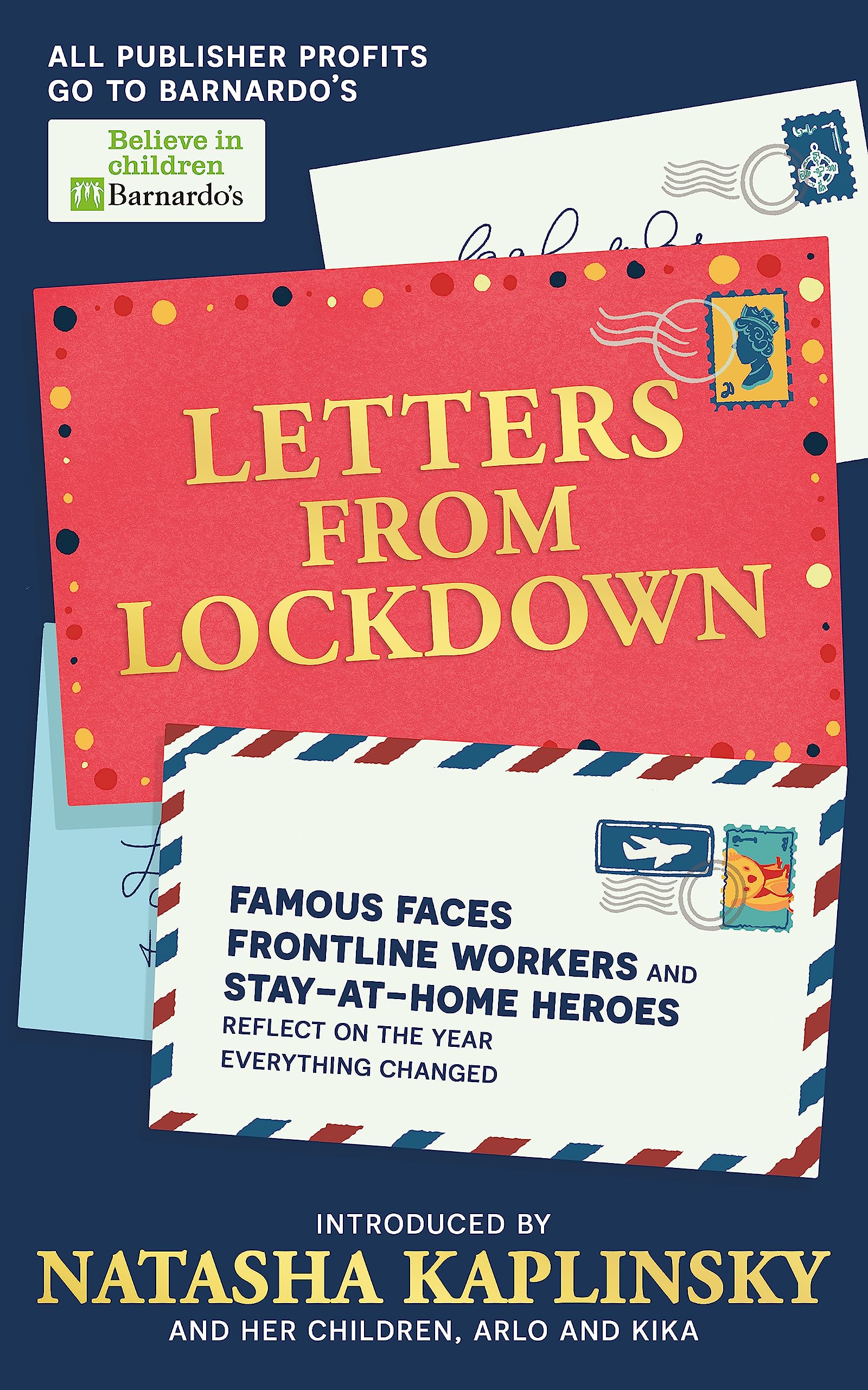 Natasha Kaplinsky Letters from Lockdown Paperback Book
