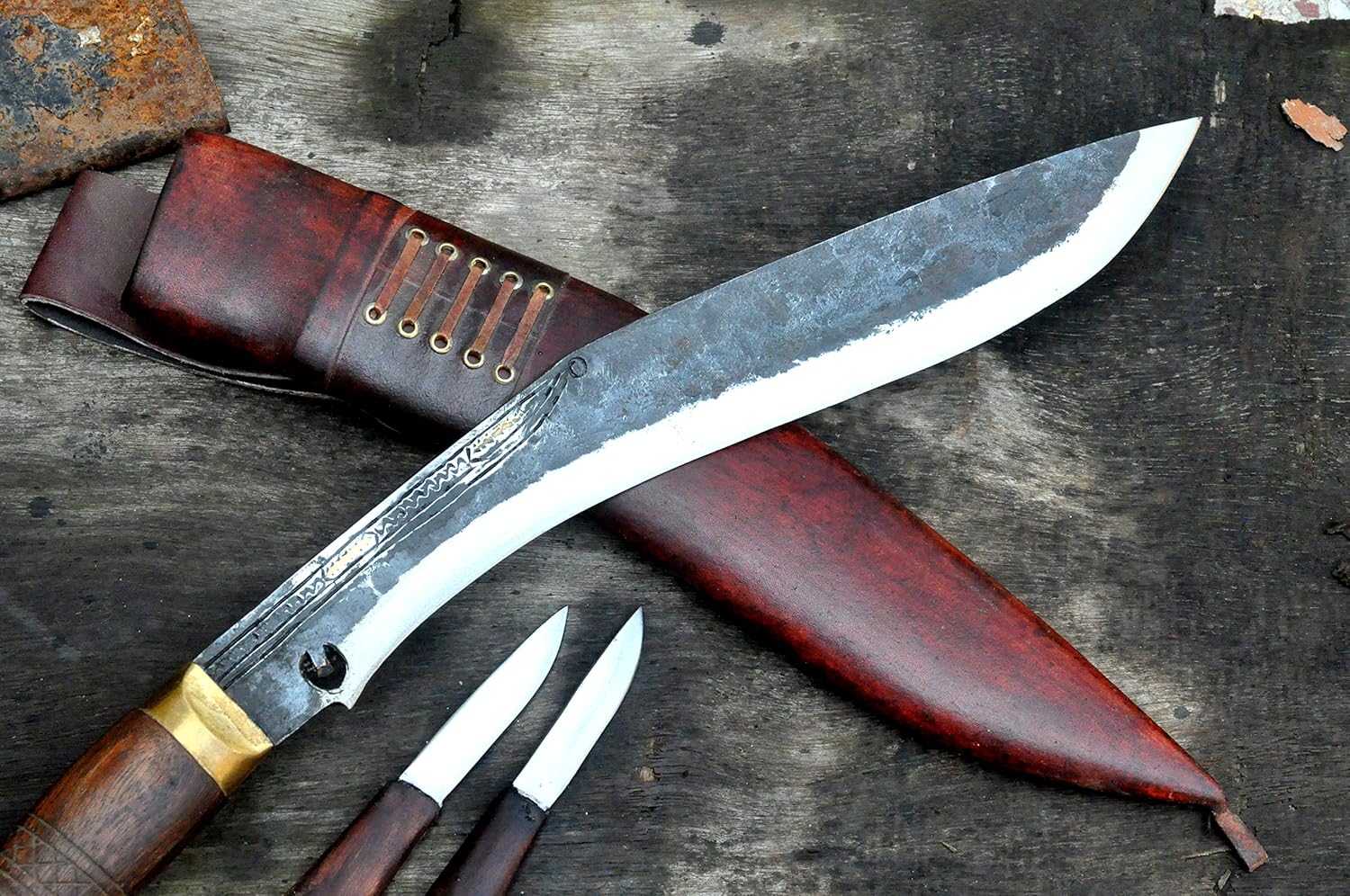 Farmer Villager Kukri-Authentic 13 inches Long machete-Real working khukuri machete - Ideal for Camping, Bushcraft, Outdoor & Survival Use-from Nepal