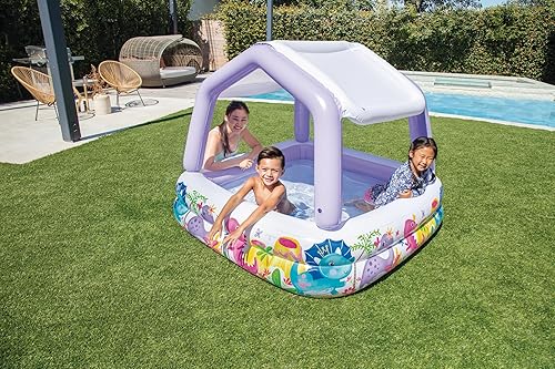 Miniatura 4 de Piscina inflable Intex con sombra 62 x 62 x 48 pulgadas para edades entre 2