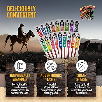 Amazon.com: Buffalo Bob's Wild Game Meat Snacks (1oz Stick