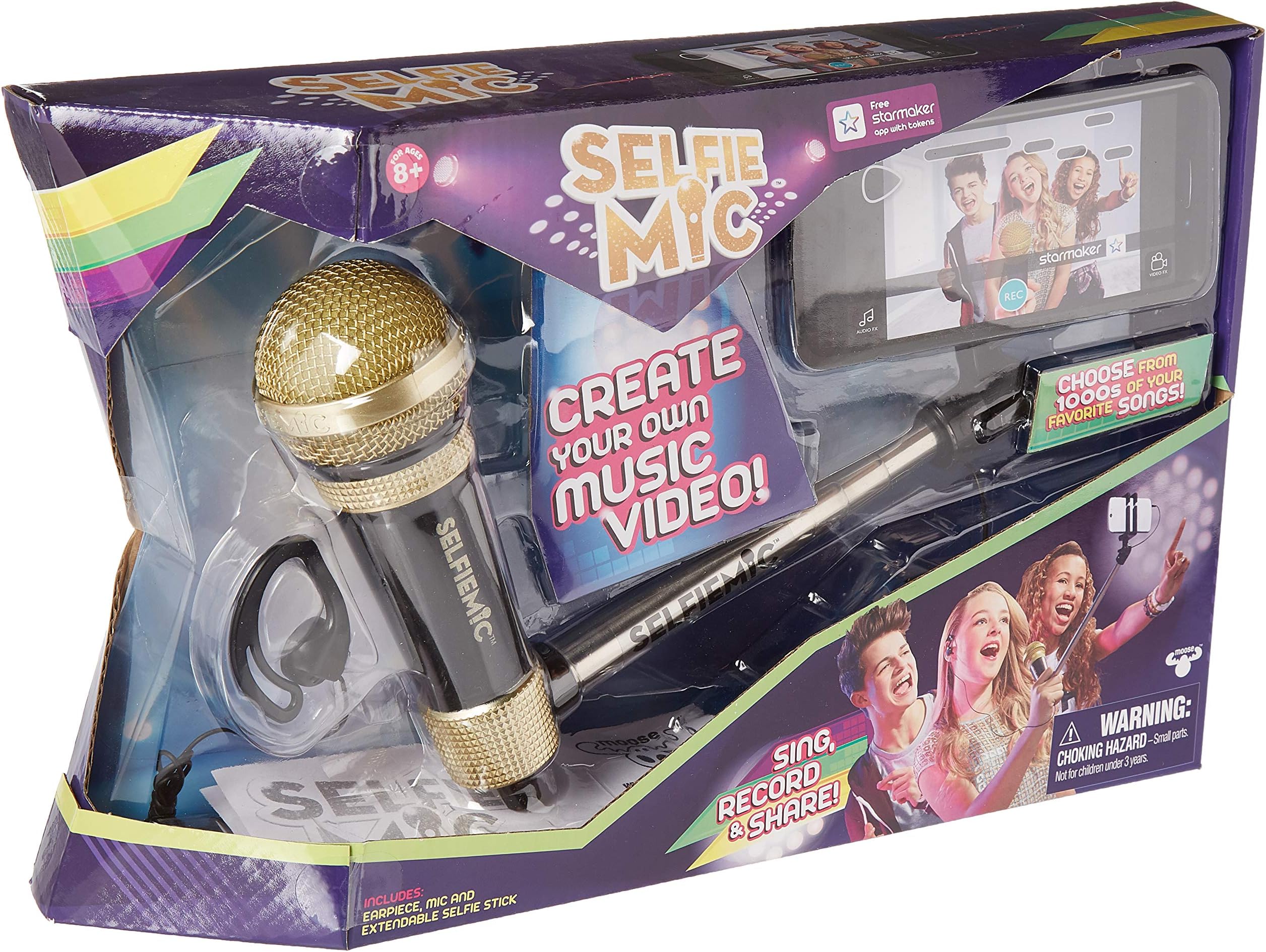 Selfie MIC Music Set, Black