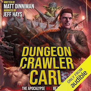 Dungeon Crawler Carl: LitRPG Gamelit Adventure Audiobook by Matt Dinniman | 4.7 Stars, 53K+ Reviews