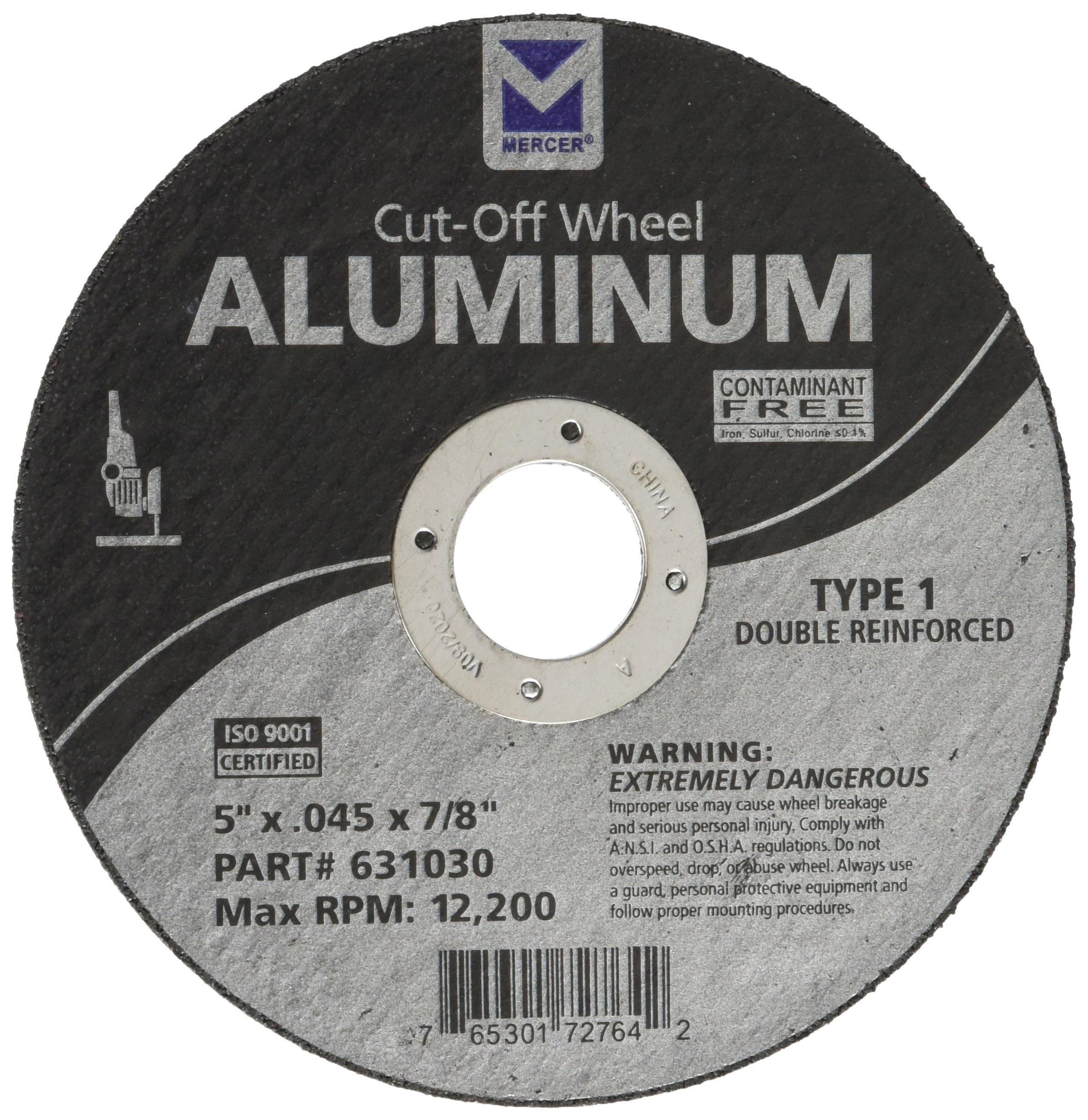Snapklik.com : Mercer Industries 631030 - 5" X .045 X 7/8" Type 1 Cut ...