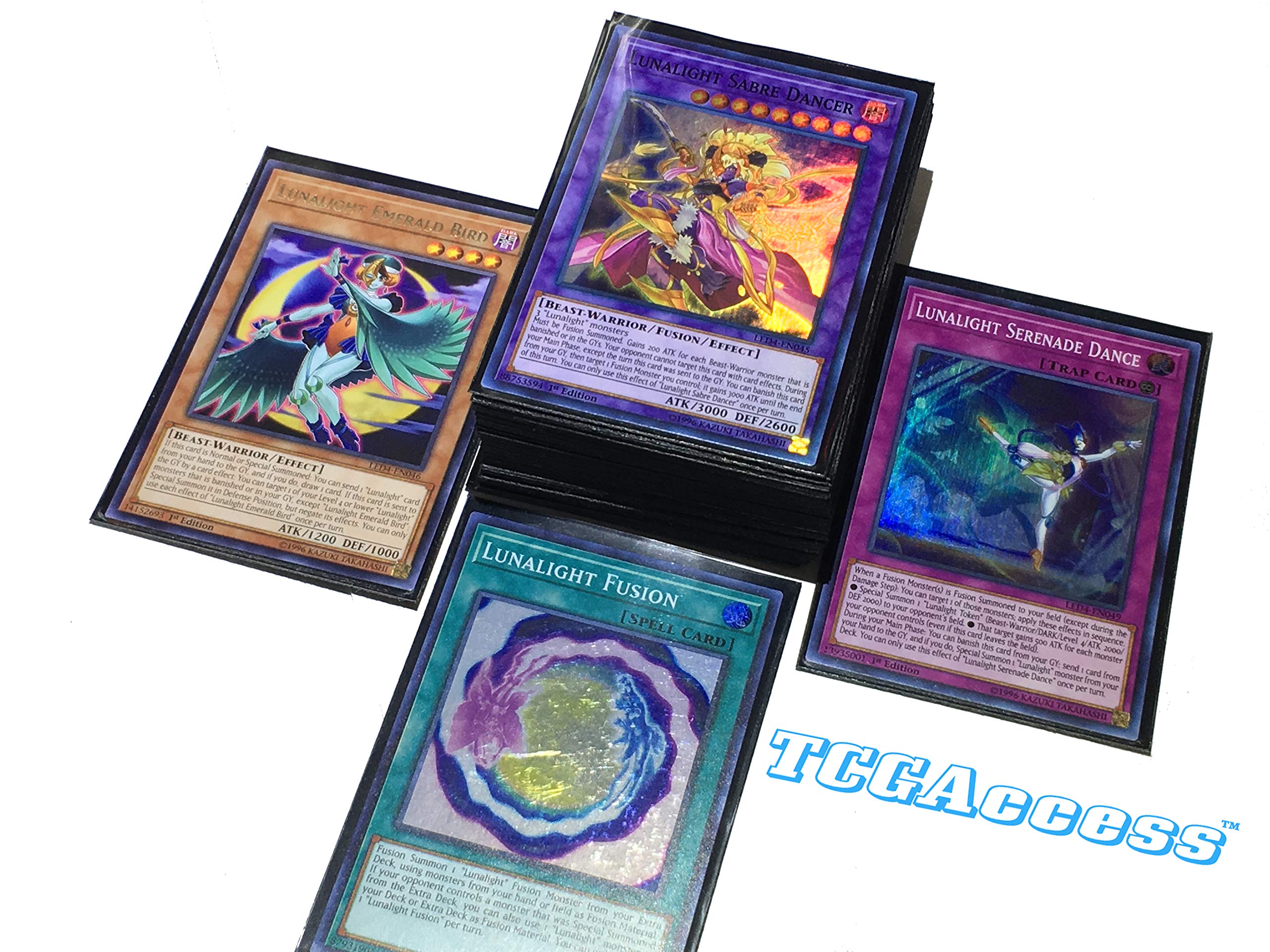 Morning Star Farm Yugioh Lunalight Deck by TCGAccess : Amazon.sg: Toys