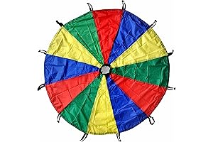GSI Kids Colorful Play Parachute for Kids Outdoor Activity