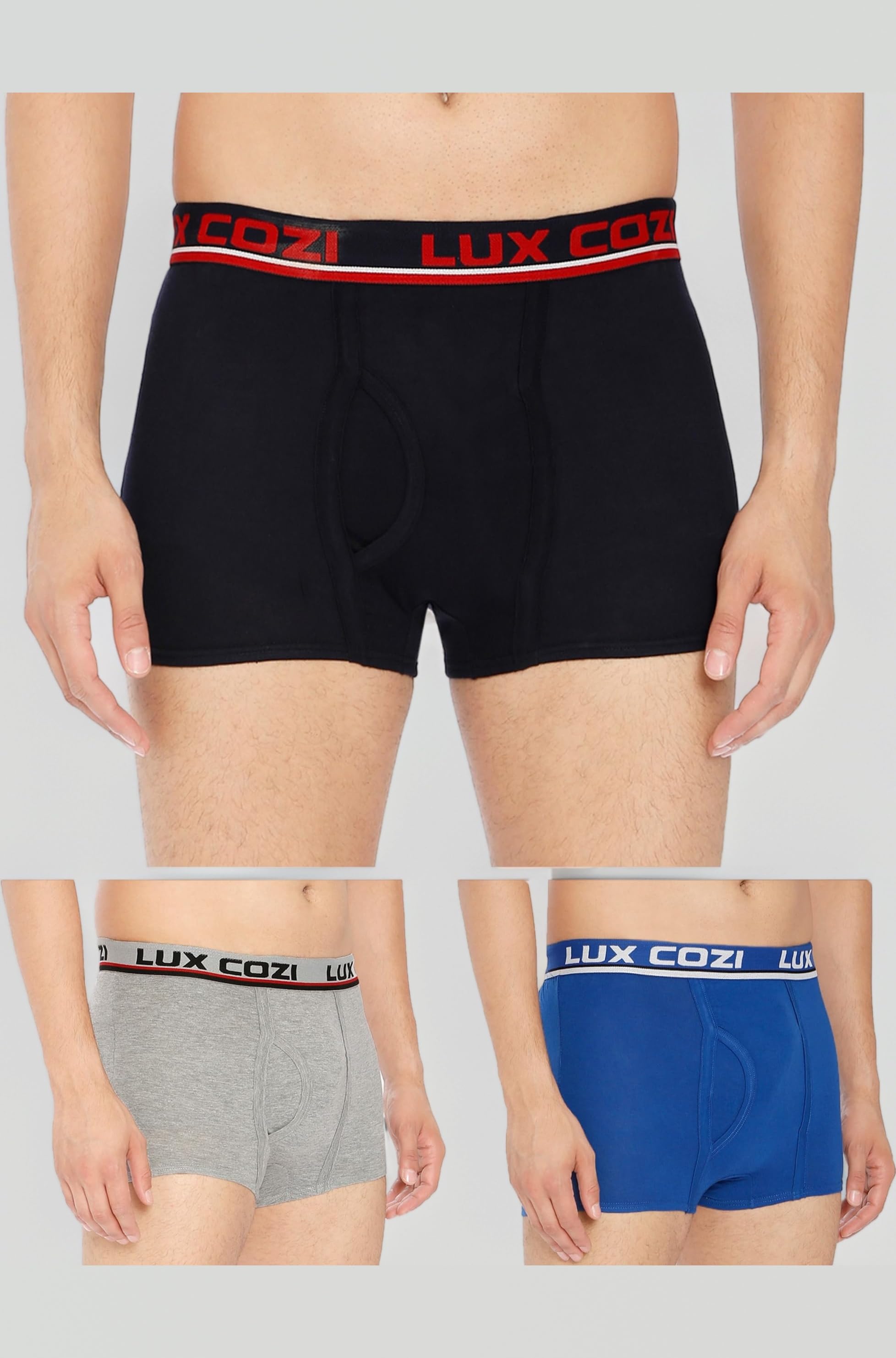 Men's Cotton Bigshot Trunk - Pack of 3