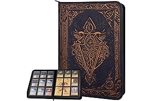 Premium 9-Pocket Trading Card Binder with Zipper: Unleash the Power in Protecting Your Precious Cards