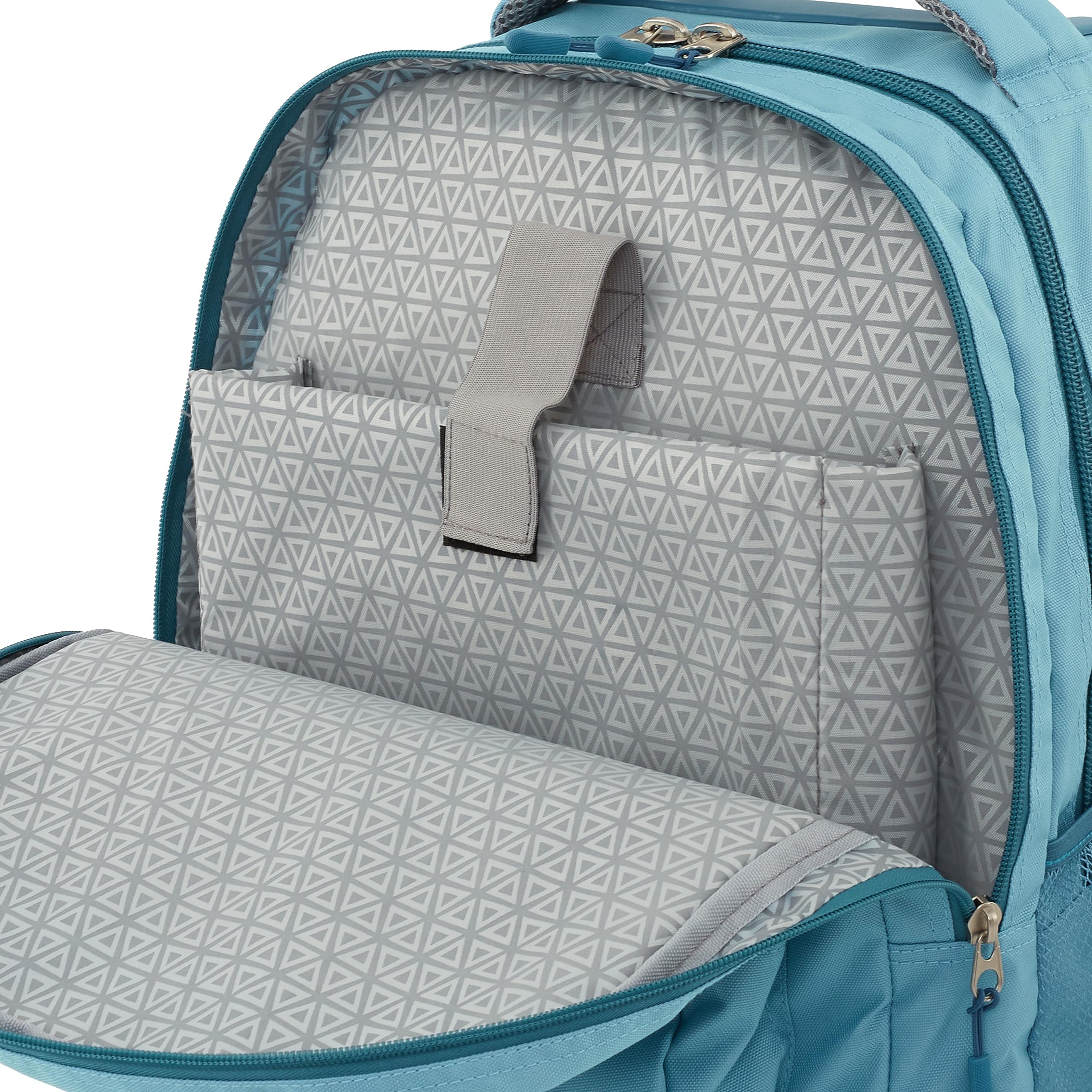 Travelers Club Plecak na kółkach 50,8 cm z kieszenią na laptopa, Aqua
