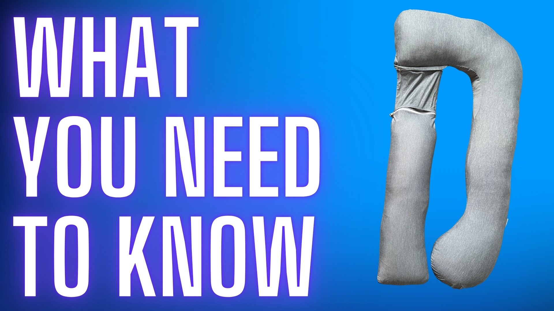 Watch Review&colon; Pharmedoc Pregnancy Pillow on Amazon Live