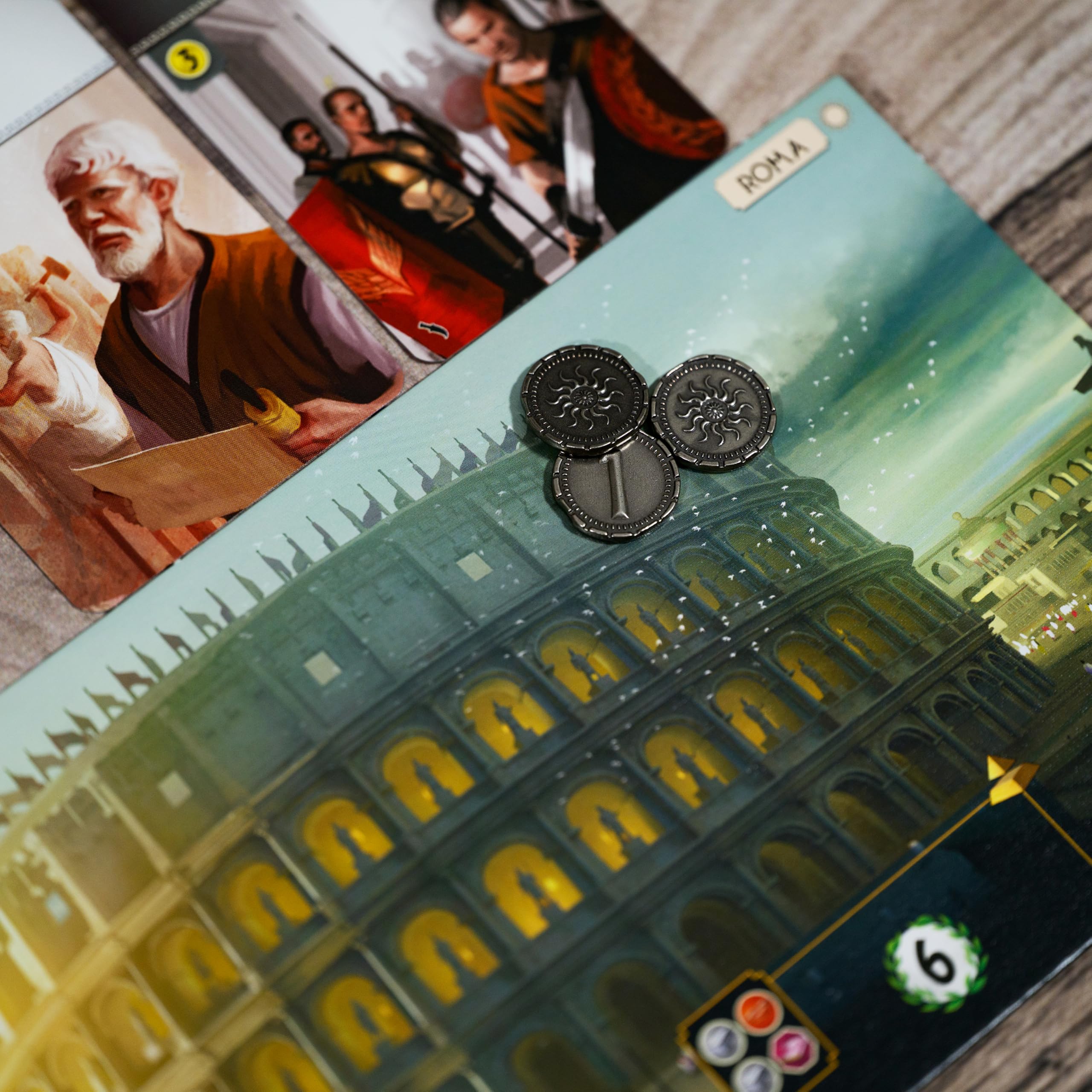 Asmodee Italia - 7 Wonders: Nuova Edizione Gioco da Tavolo - Version Italienne