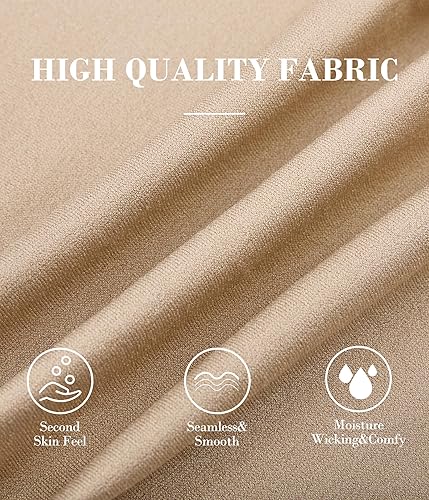 Miniatura 4 de LANCS Pantalones de maternidad sin costuras, mallas sobre el vientre, leggings de entrenamiento, pantalones de embarazo, moldeadores debajo