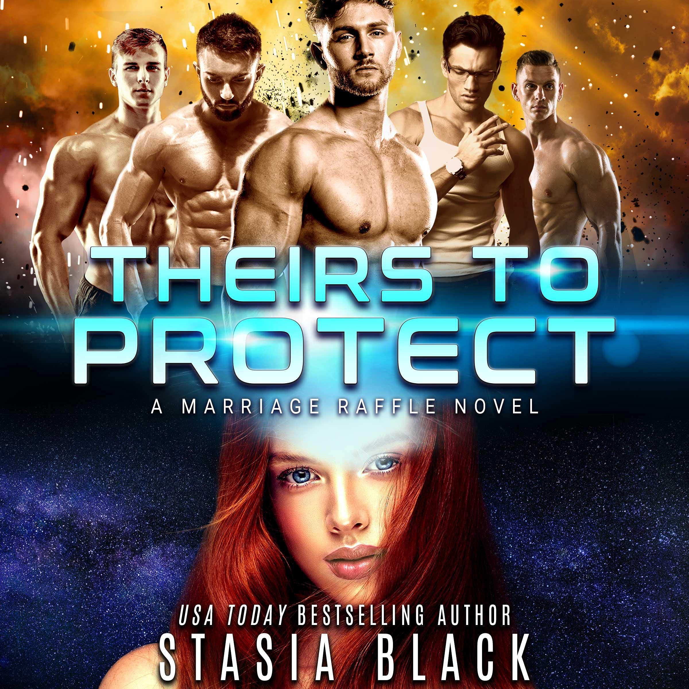 Cover art for Theirs To Protect: a Reverse Harem Romance