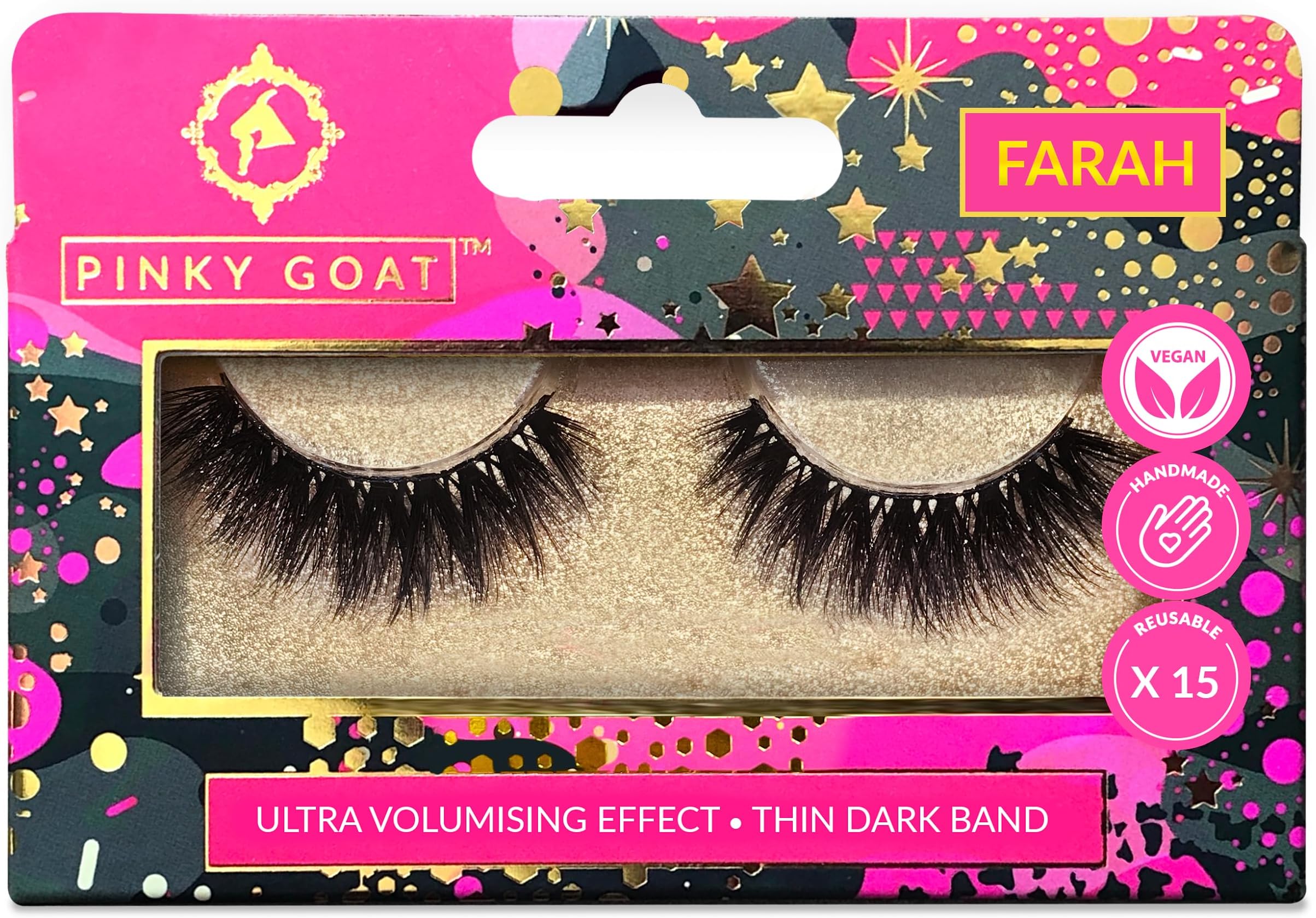 Pinky GoatFarah False Lashes