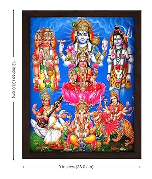 ヒンドゥー教の神々セット　シヴァ、クリシュナ、ガネーシャ他 ヒンドゥー教の神々セット シヴァ、クリシュナ、ガネーシャ他