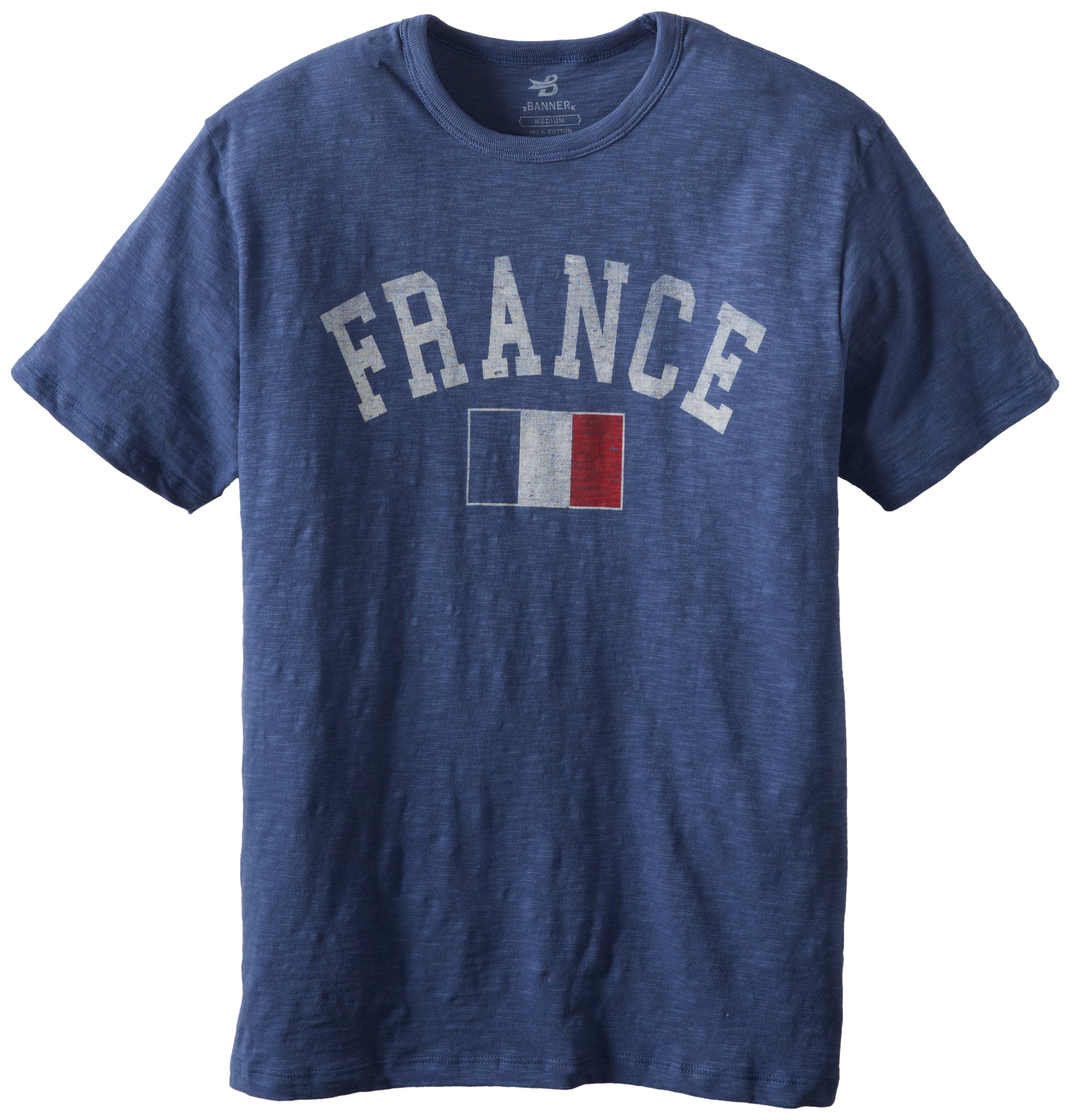 France Vintage Scrum Country T-Shirt, Blue