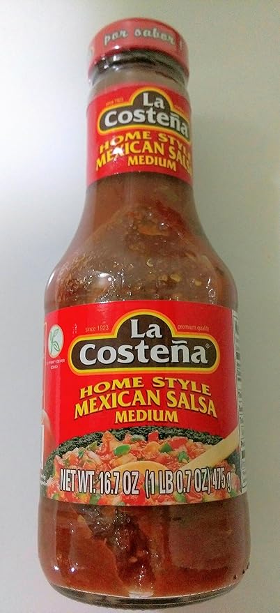 Salsa La Costena 16.7 oz (Pack de 3) - Estilo Casero Mexicano Medio miniatura 6