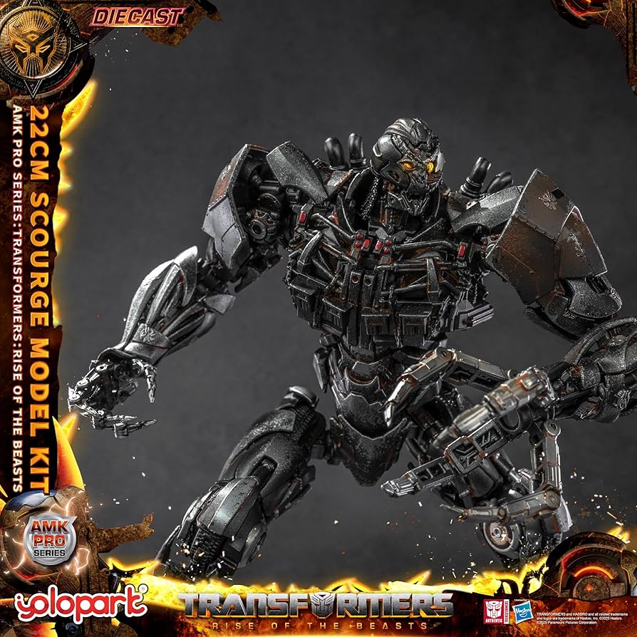 トランスフォーマー yolopark amk pro スカージ Amazon.com: YOLOPARK Transformers AMK PRO Scourge Action