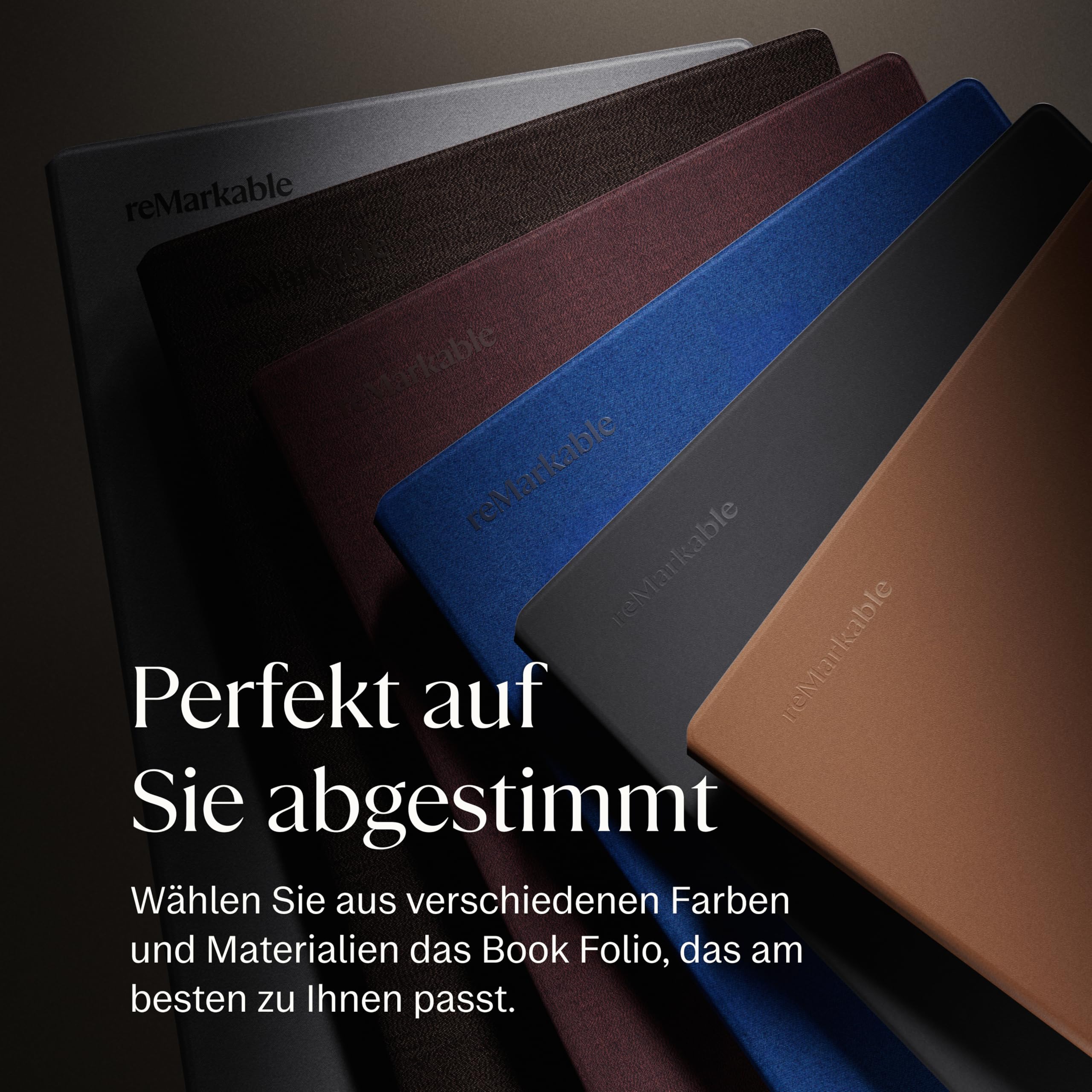 reMarkable Paper Pro Book Folio – Kobalt | Mosaikgewebe Book Folio für dein 11,8-Zoll reMarkable Paper Pro Tablet, leichtes Tablet-Schutzcase