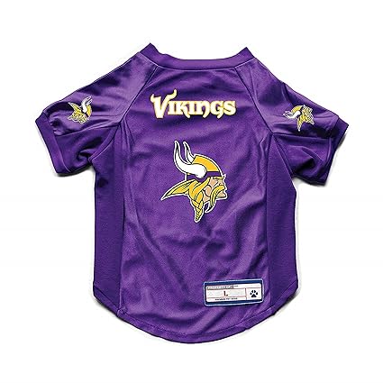 NFL Minnesota Vikings Pet Stretch Jersey, Large