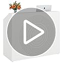 Tribesigns Reception Desk with Counter, Modern Front Desk Reception Room Table with Cable Grommet, 47 inch Retail Counter for Checkout, Lobby, Beauty Salon, Home Office Desk, White