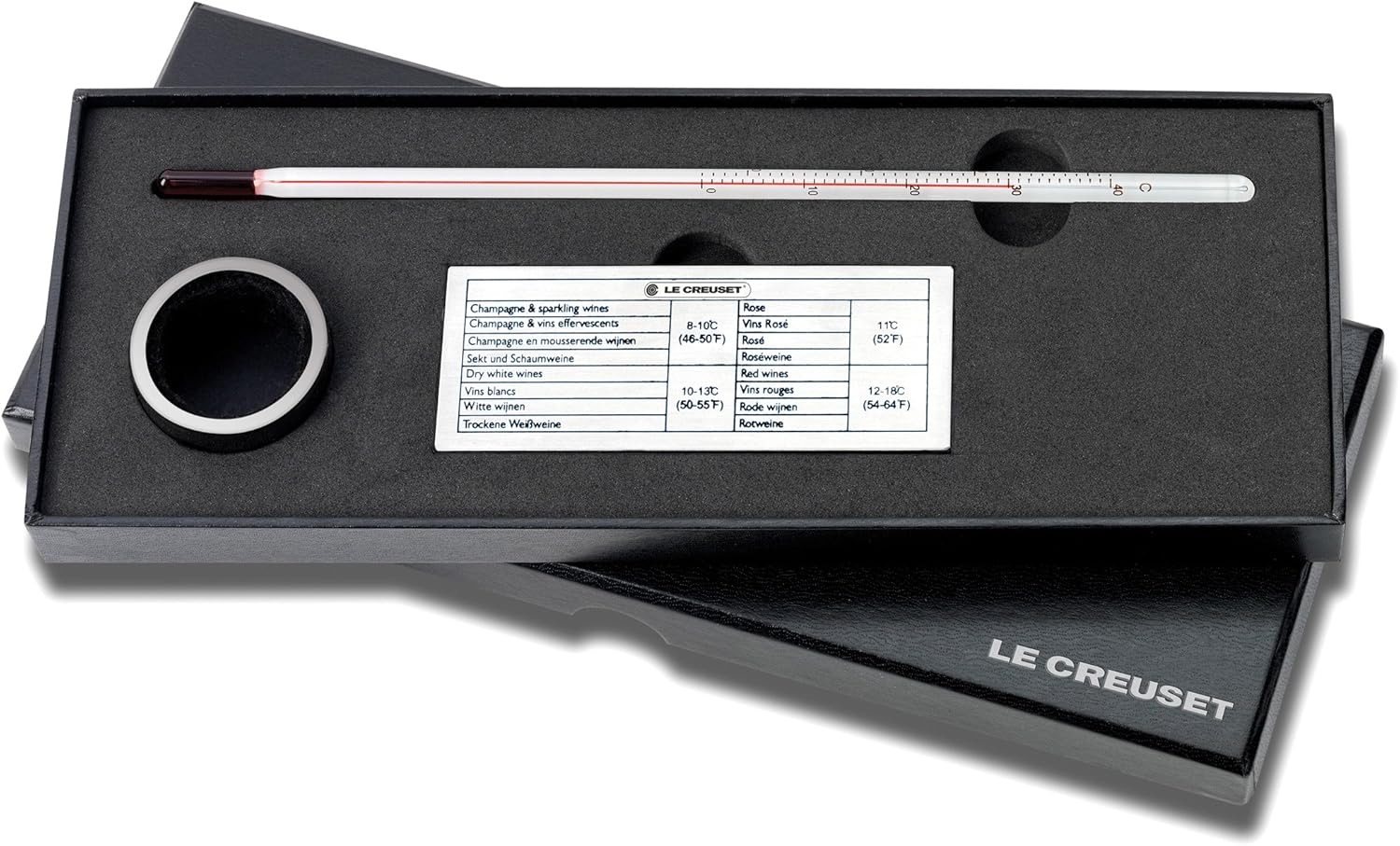 Le Creuset Screwpull Wine Thermometer Wine Accessory Sets Bar Tools & Drinkware