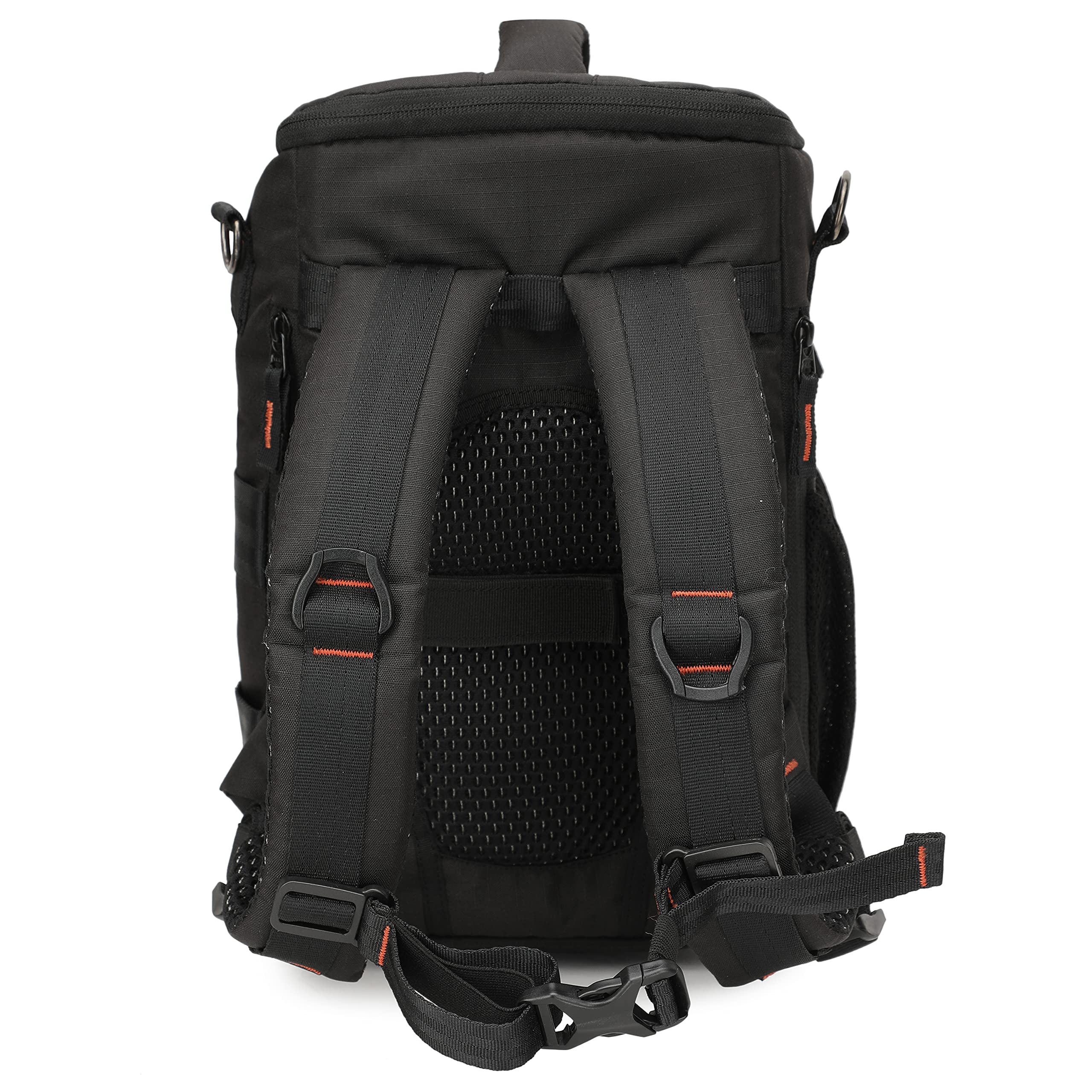 MOBIUS Grenade Pro DSLR Sling Backpack for SLR Camera - Black, 100% Water Resistant Top Loader With Memory Cards & Charger Slot, Suitable for DSLR With Attached 70-200mm f/2.8 Lens 1