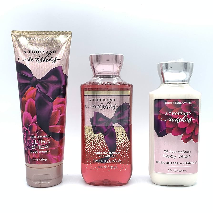 【A Thousand Wishes】Bath&bodyworks 3本セット Bath and Body Works A Thousand Wishes 3 Pack 24 Hour