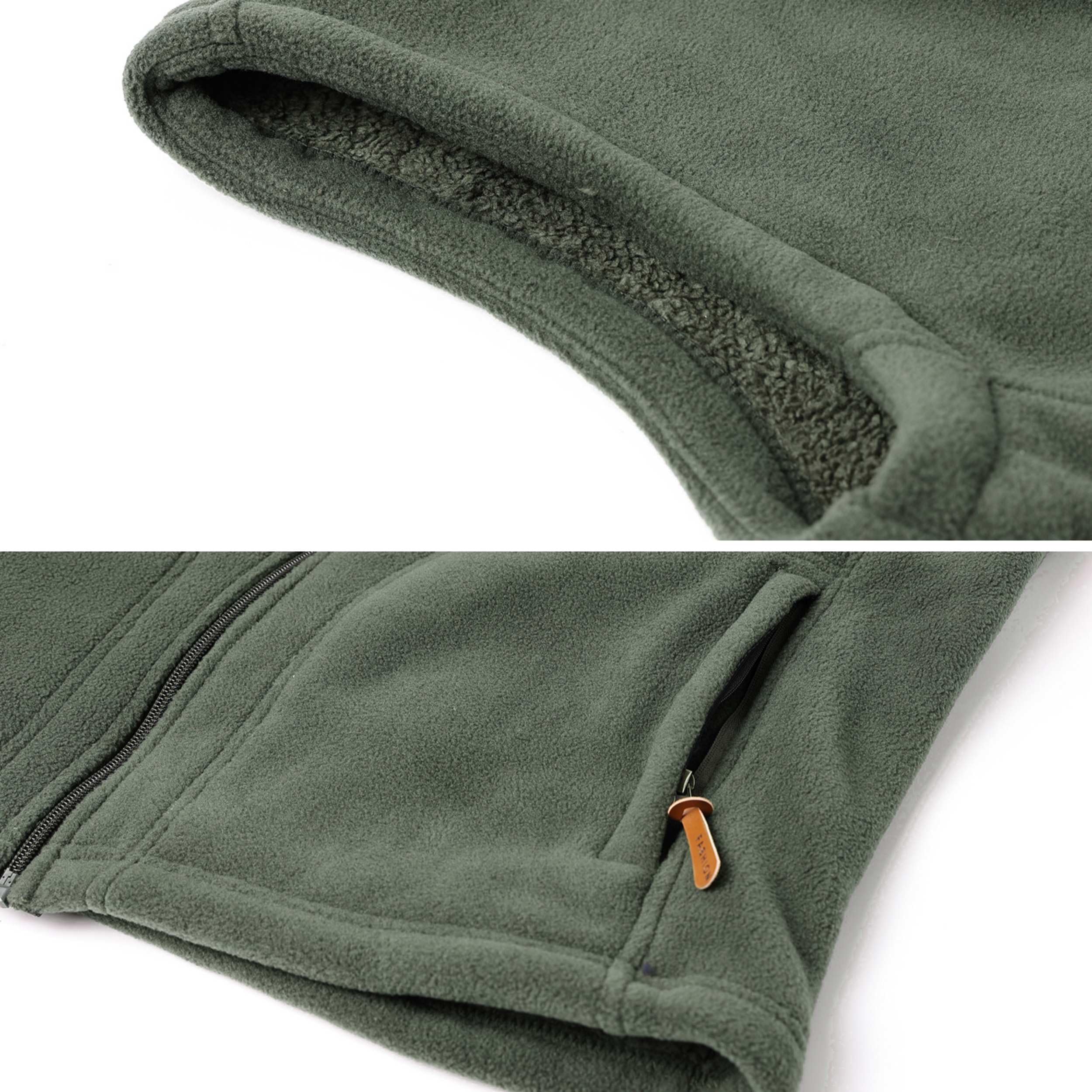 Hombres Chaleco de Vellón Ligero Invierno Caliente Deportes Chaqueta Chaqueta Chaqueta sin mangas Puro Color Chaleco Chaqueta aire Libre Fotografía Senderismo Chaqueta sin Mangas