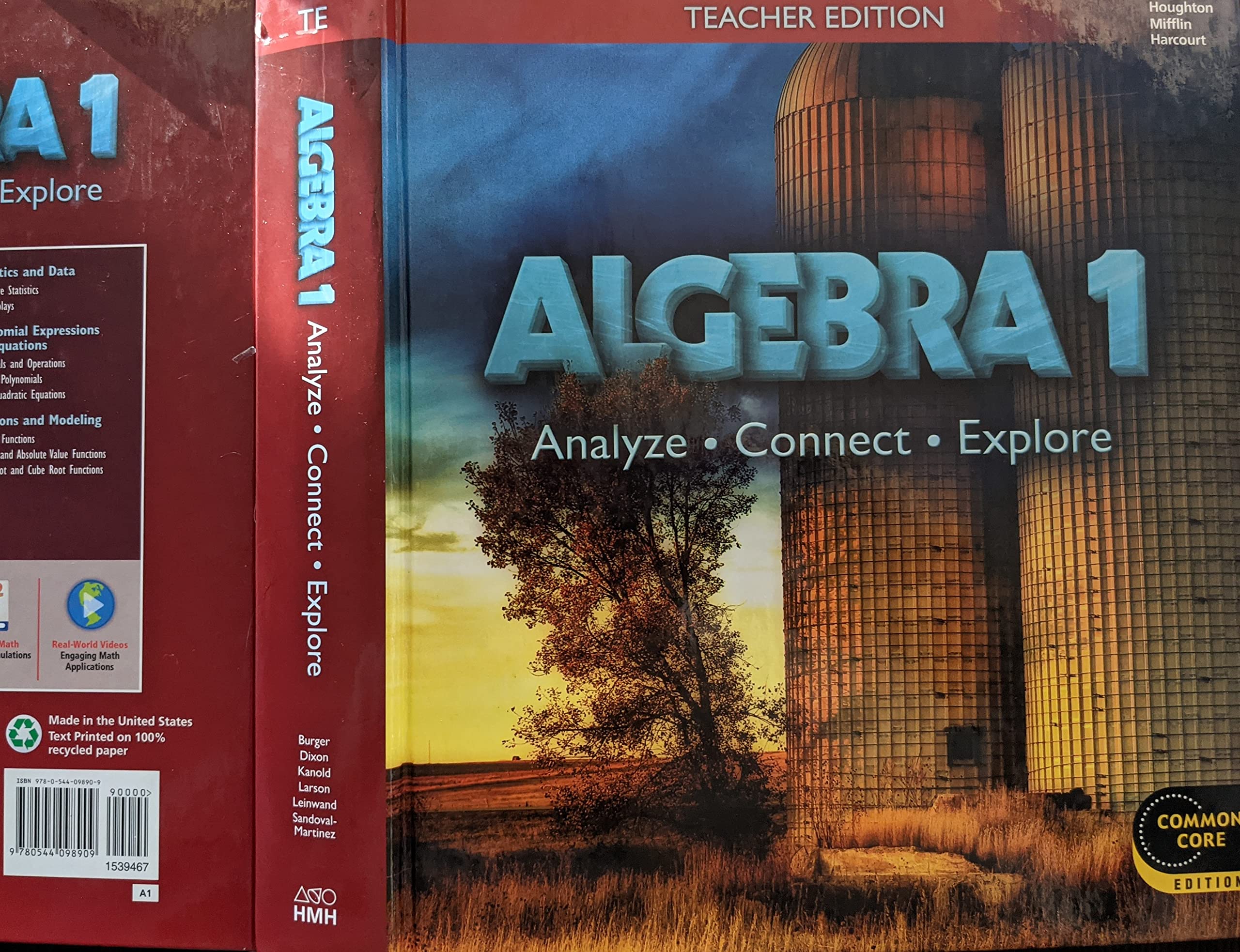 Algebra 1: Teacher Edition