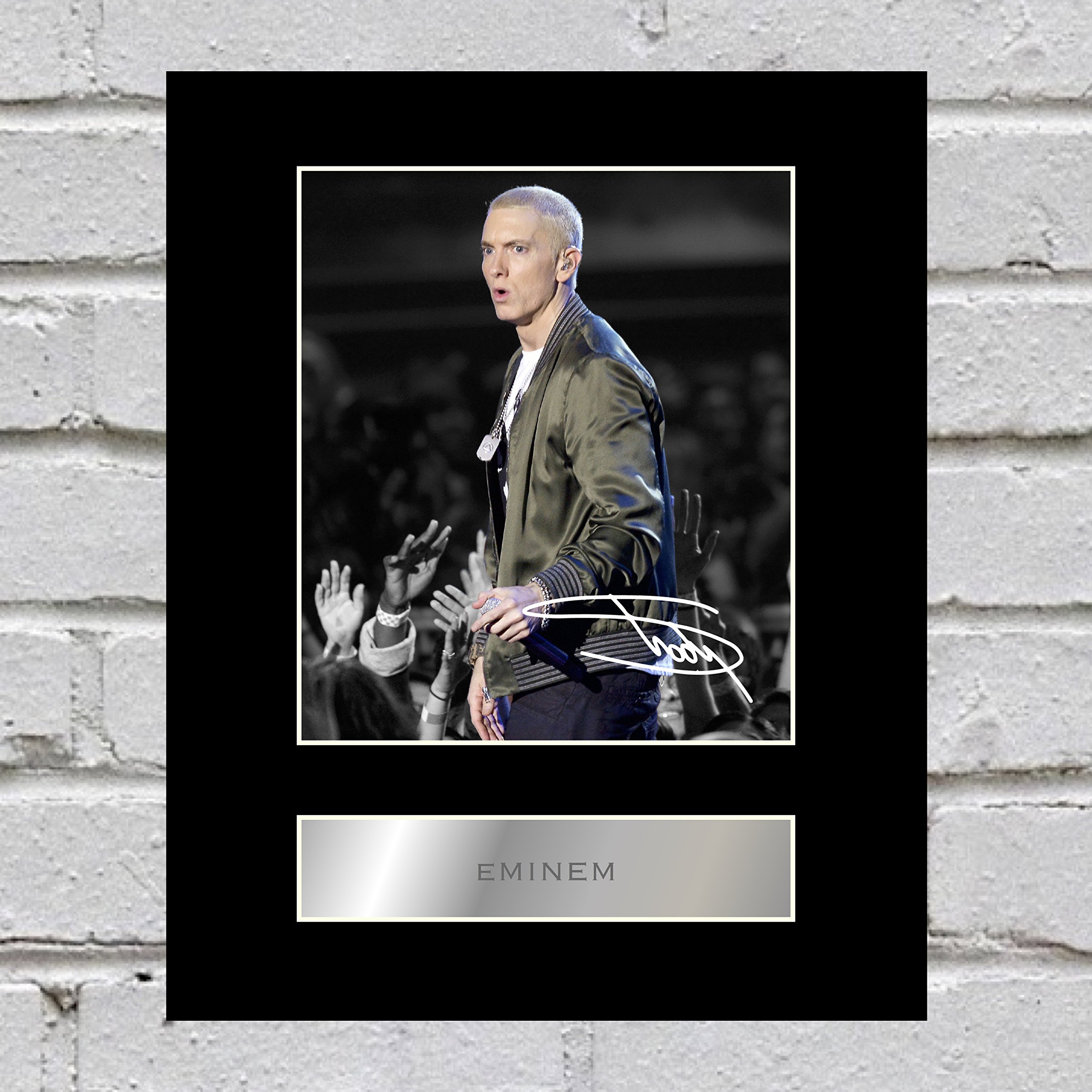 Iconic Pics Eminem Signed Mounted Photo Display #2