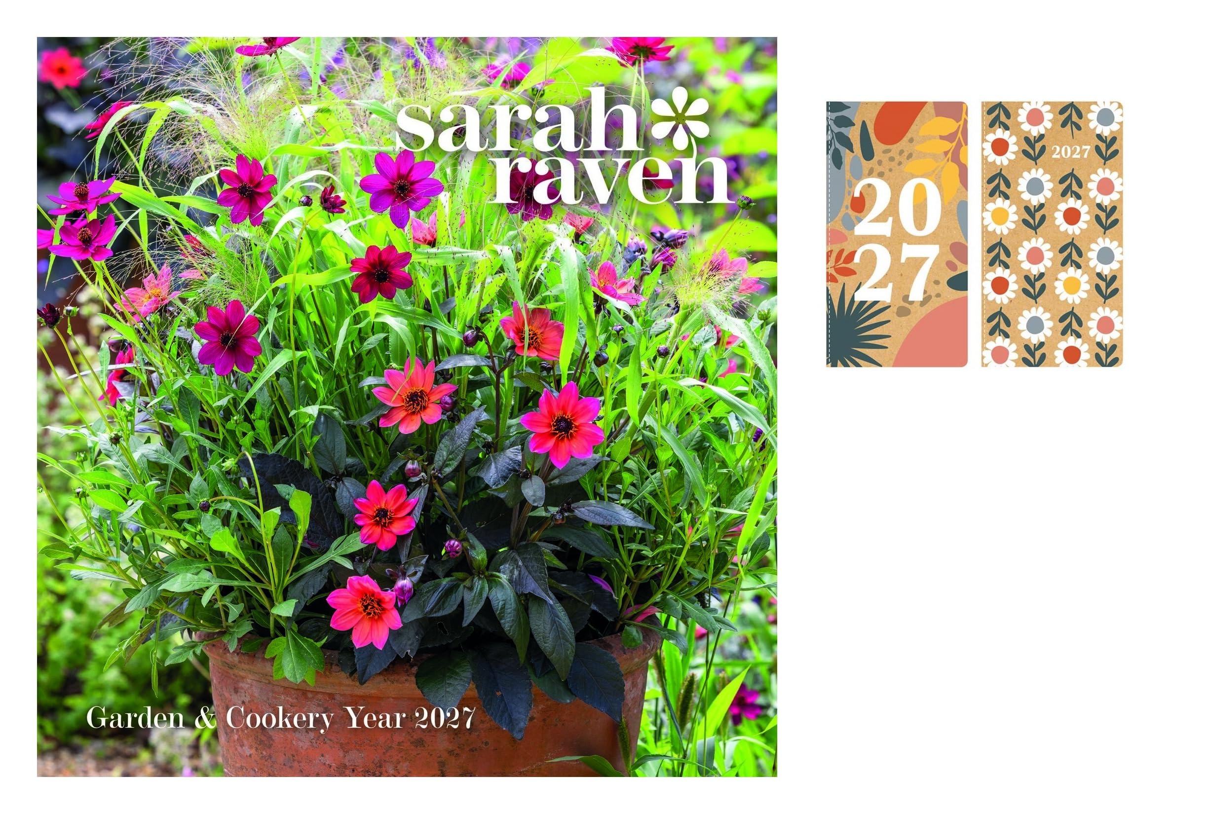 Sarah Raven Wall Calendar 2027 + FSC ECO-FRIENDLY DIARY