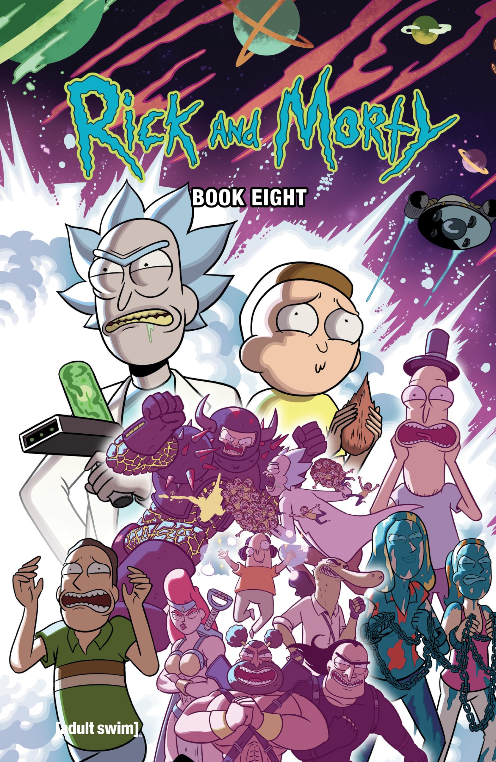 Rick And Morty Book Eight: Deluxe Edition by Kyle Starks HARDBACK 9781637150375