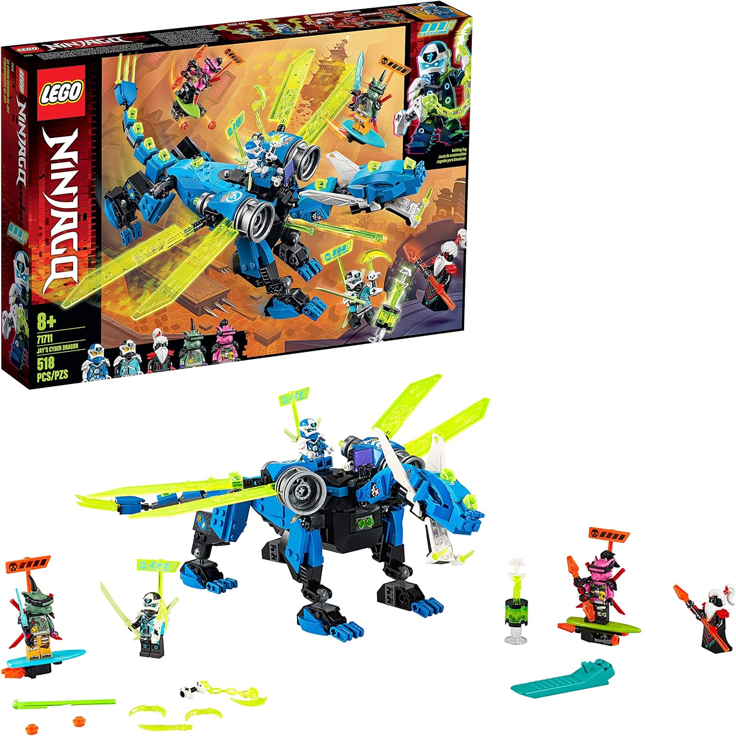 LEGO Ninjago 71711 Jay's Cyber Dragon