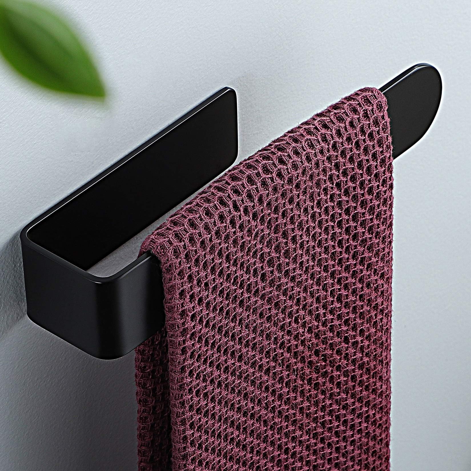 YIGII Self Adhesive Hand Towel Holder - Bath Towel Ring Stainless Steel ...