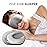 Sleep Eye Mask for Side Sleeper, Lash Extensions 3D Contoured Cup Sleeping Mask for Men Women, Travel Blackout Night Blindfold Eye Shade Cover with Adjustable Strap (Grey-Side Sleeper)