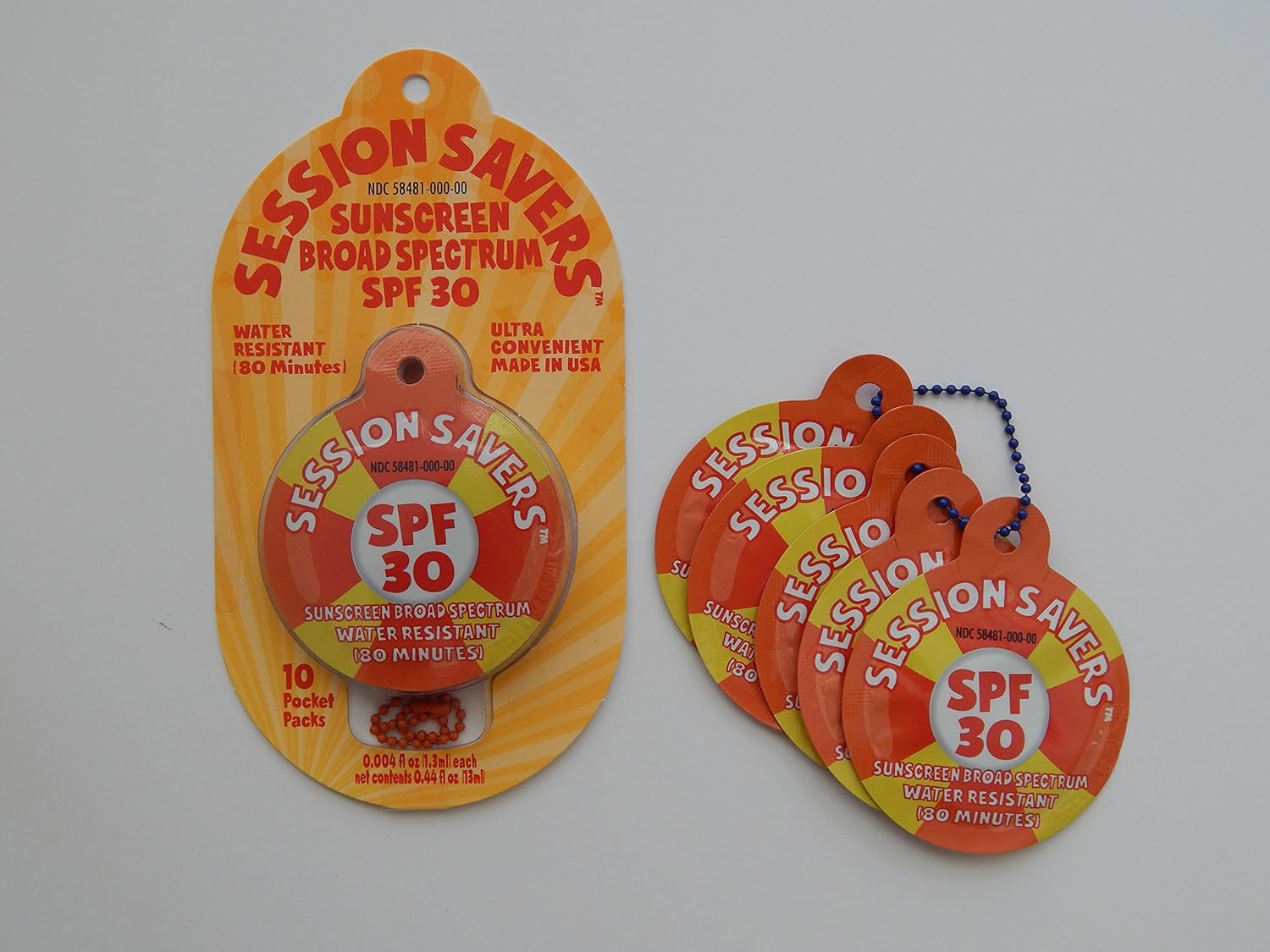 Session Savers Sunscreen