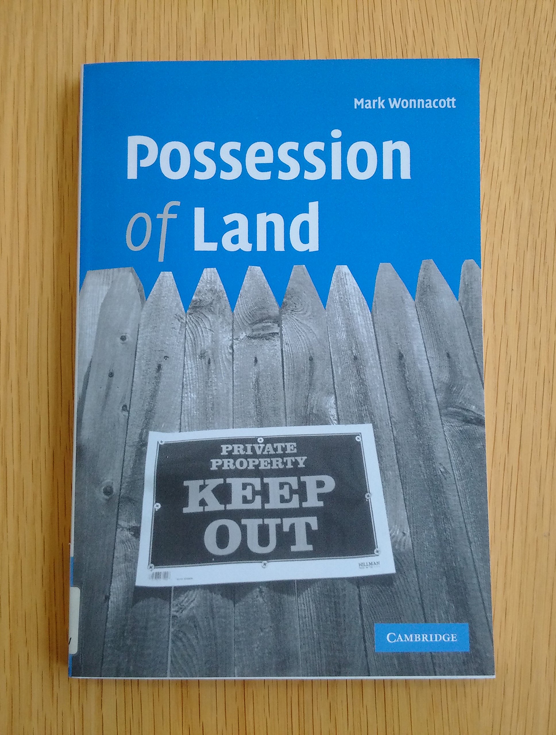 Possession of Land