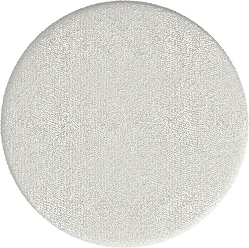 Miniatura 4 de HomePop Sofía Otomana Redonda Moderna | Homepop Decoración del Hogar | Otomana para Sala de Estar y Dormitorio - Crema Blanco Bouclé Boucle Crema