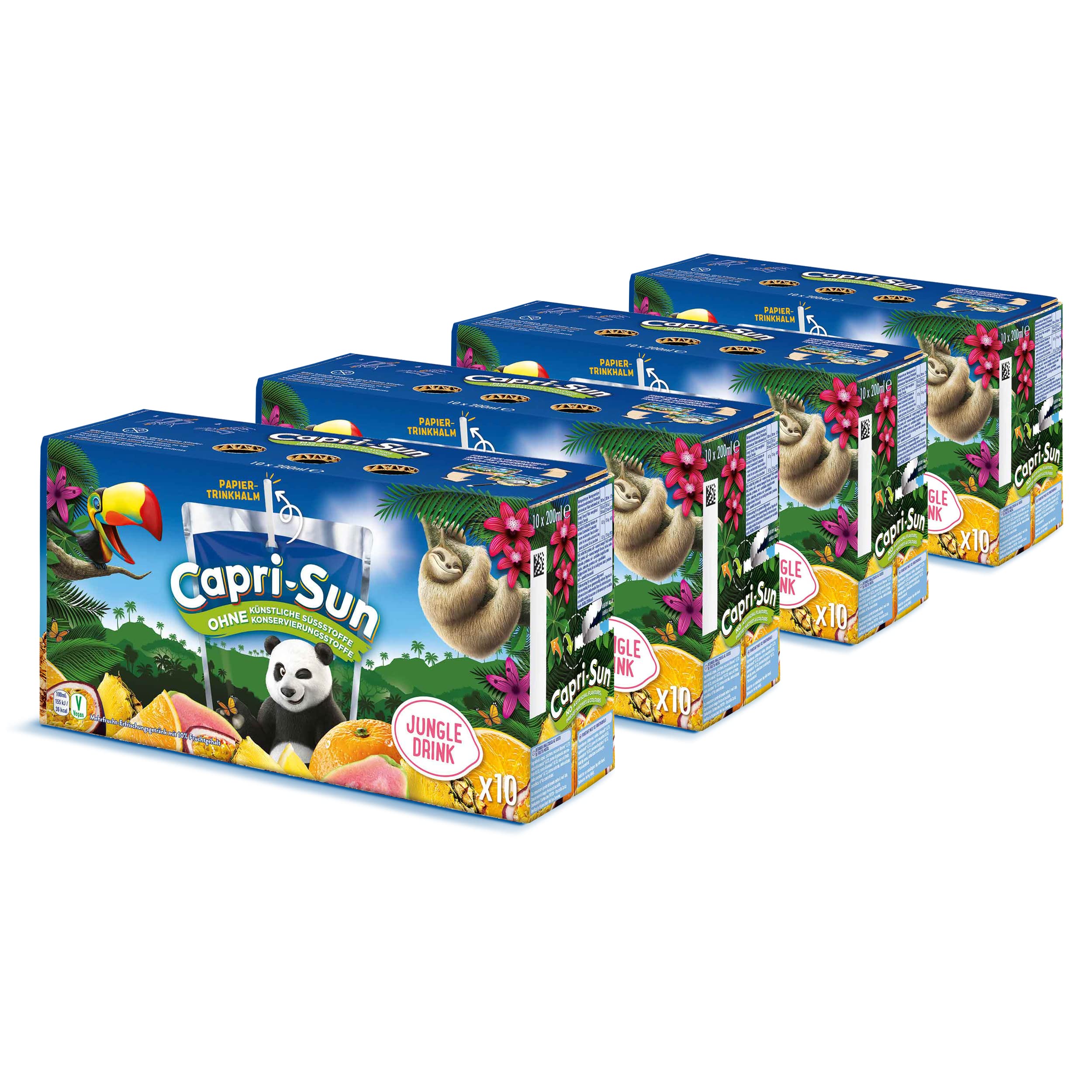 Capri-Sun Jungle - Bebida (4 x 10 x 0,2 L)