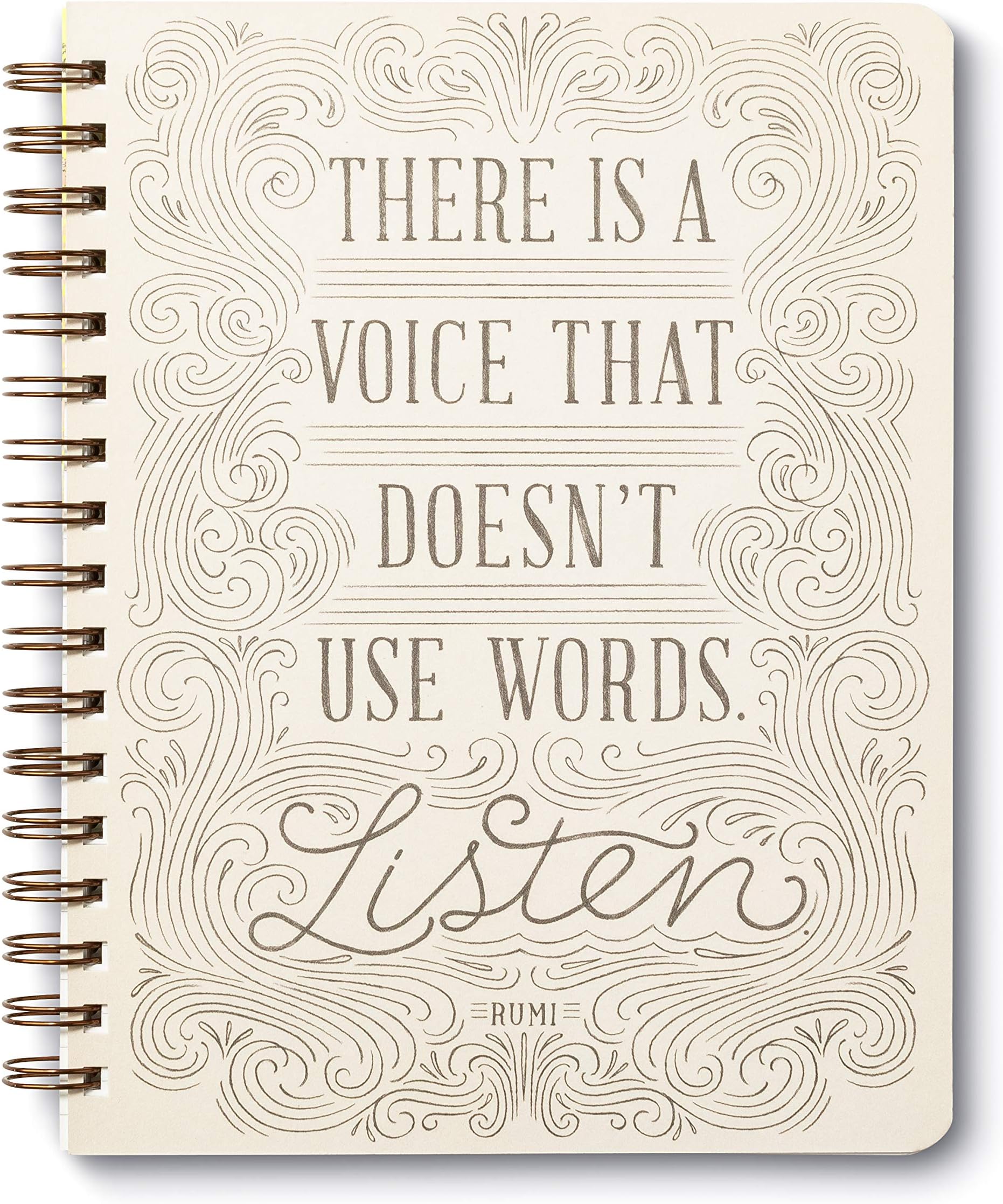 Fringe Arbeitsmappe Vegan Leder - 192 Seiten 19x24cm Mit Elastikverschluss (Mauve)