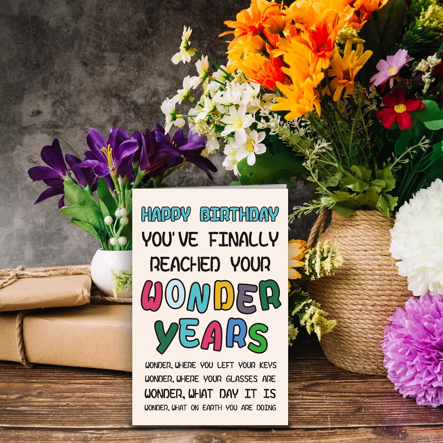 Funny Birthday Card, Happy Birthday Card for Men Women, Humorous Birthday Gift Idea for Friends And Dad, Mom, Granddad, Grandma - Image 3