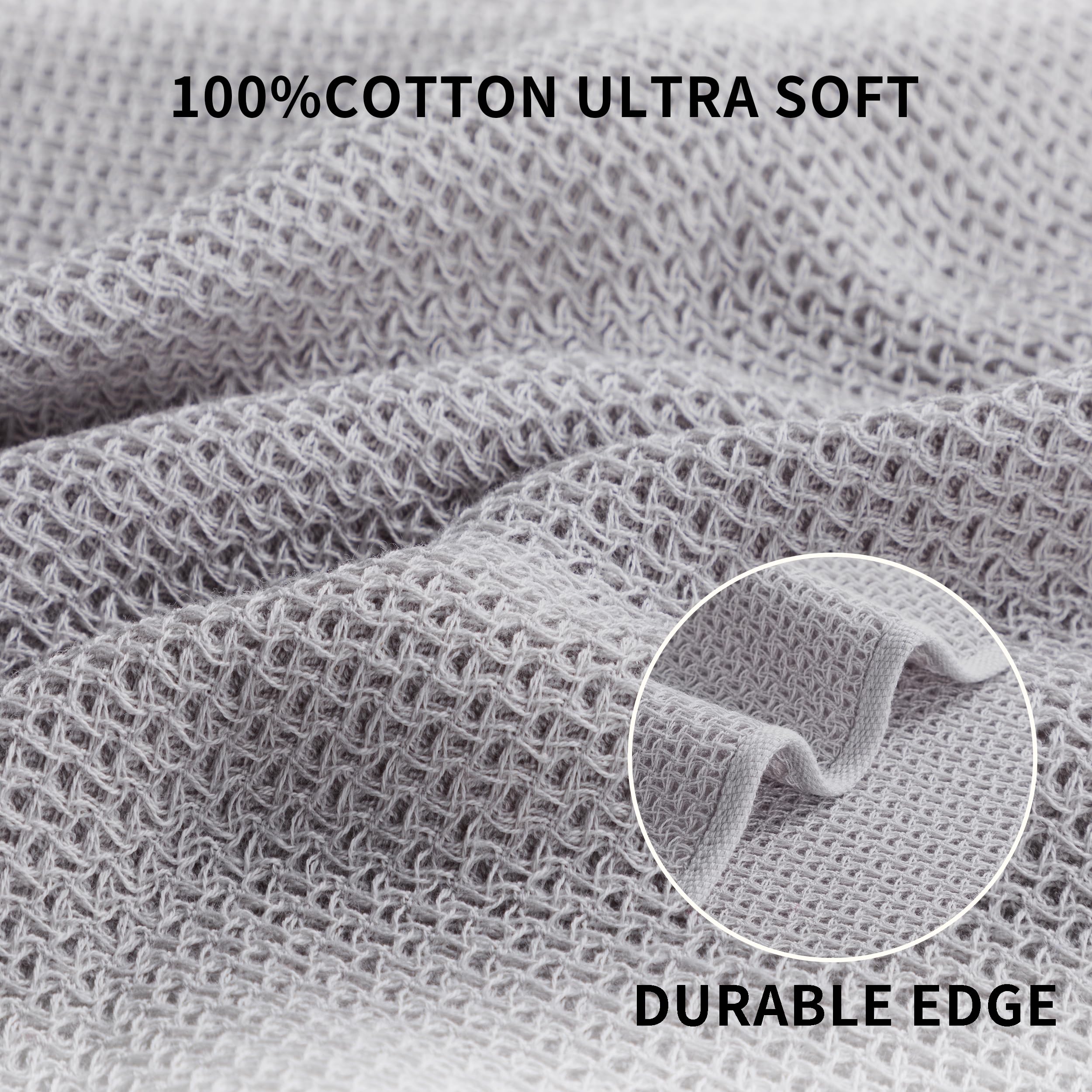 Confezione Di Asciugamani Da Tè 100% Cotone Spugna Set - Foto 9