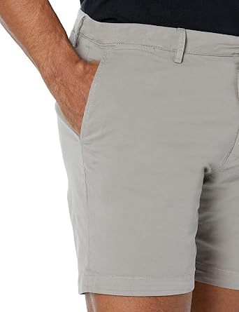 Goodthreads Men's Slim-Fit 7 Flat-Front Comfort Stretch Chino Short